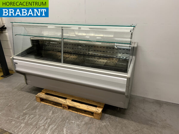 Zoin Vitrine réfrigérée Vitrine Snack Vitrine réfrigérée 200 cm 230V Cafétéria Chip shop – Image 2