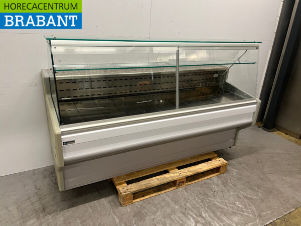 Zoin Vitrine réfrigérée Vitrine Snack Vitrine réfrigérée 200 cm 230V Cafétéria Chip shop – Image 3