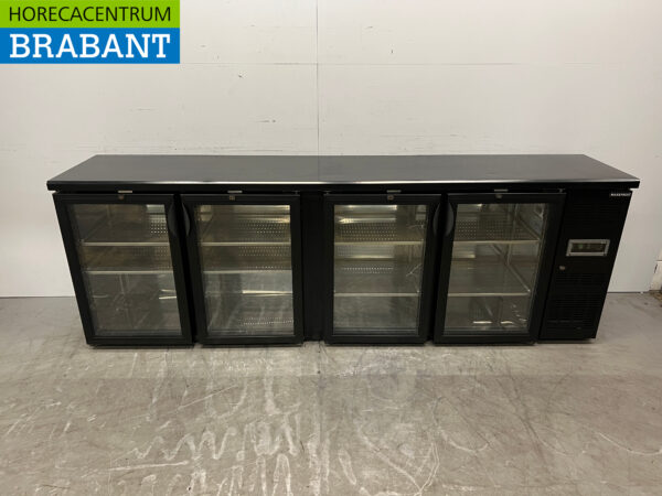 Maxxfrost Bar Cooler 4 portes pliantes 254 cm 230V Horeca