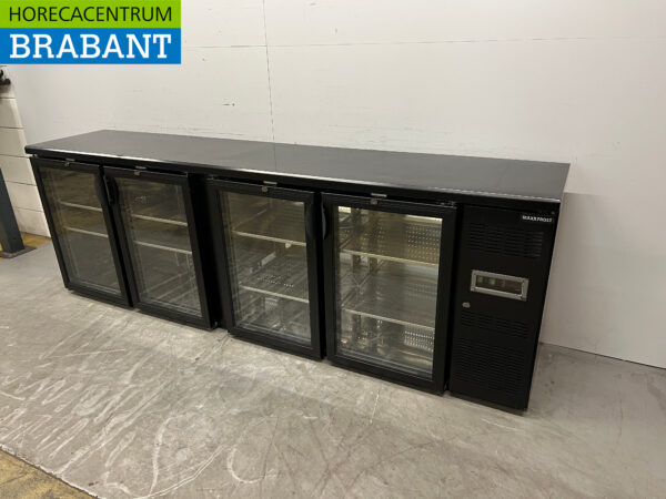 Maxxfrost Bar Cooler 4 portes pliantes 254 cm 230V Horeca – Image 2