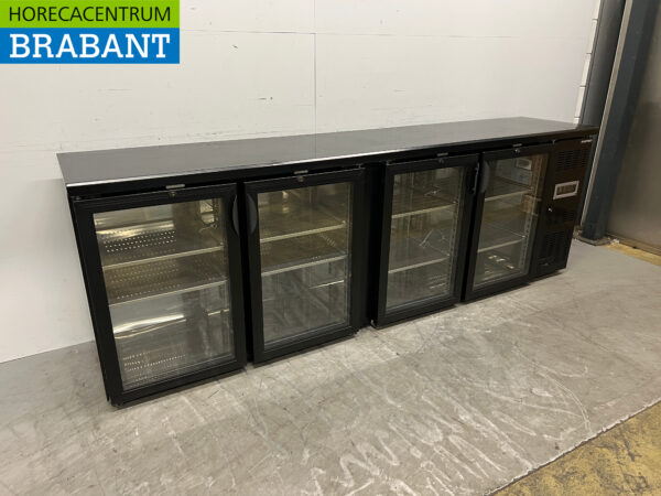 Maxxfrost Bar Cooler 4 portes pliantes 254 cm 230V Horeca – Image 3