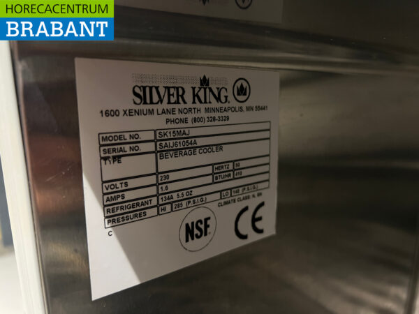 Distributeur de lait en acier inoxydable Silverking Refroidisseur de lait lait réfrigéré 230V Restauration – Image 5