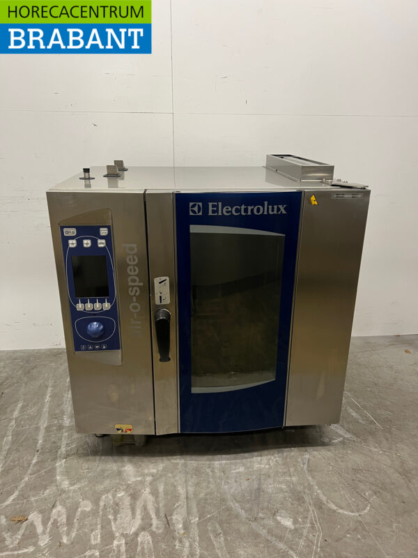 Four mixte à vapeur Electrolux Air-O-Speed en acier inoxydable 10 x 1/1 GN 400V Horeca