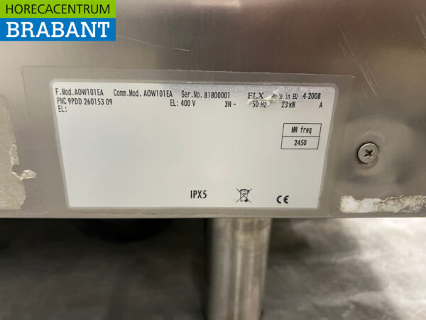 Four mixte à vapeur Electrolux Air-O-Speed en acier inoxydable 10 x 1/1 GN 400V Horeca – Image 7