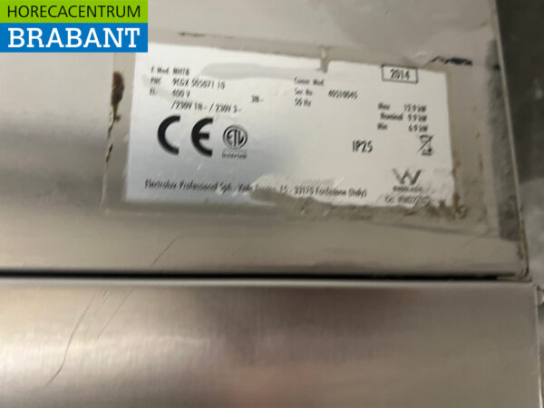 Lave-vaisselle coulissant Zanussi NHT8 en acier inoxydable Lave-vaisselle 400V Restauration – Image 7