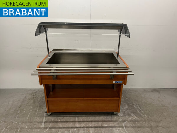Buffet réfrigéré Afinox sur roues Buffet réfrigéré 3 x 1/1 GN 230V Horeca
