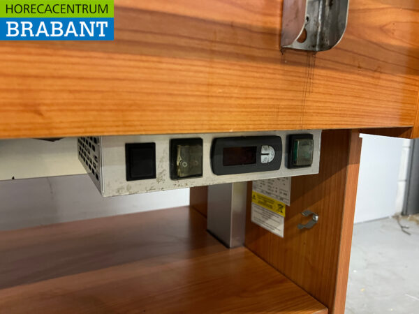Buffet réfrigéré Afinox sur roues Buffet réfrigéré 3 x 1/1 GN 230V Horeca – Image 7