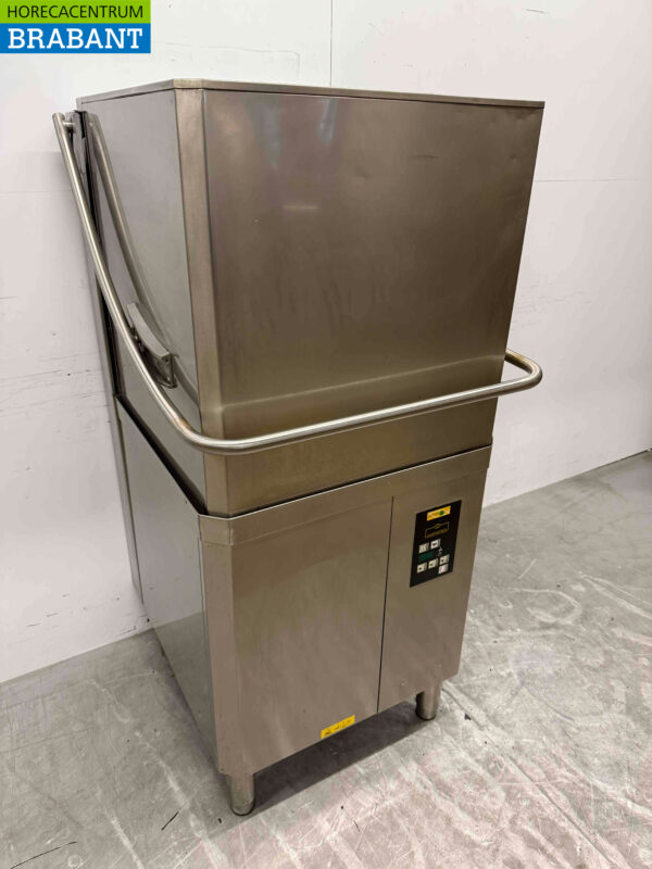 Lave-vaisselle à passage Zanussi en acier inoxydable Lave-vaisselle 400V Restauration – Image 3