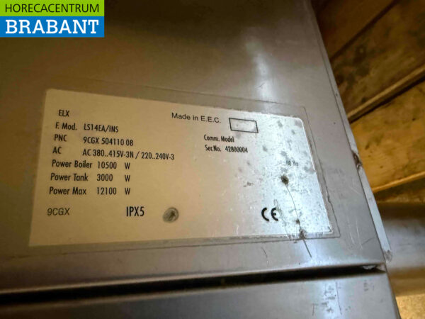 Lave-vaisselle à passage Zanussi en acier inoxydable Lave-vaisselle 400V Restauration – Image 7