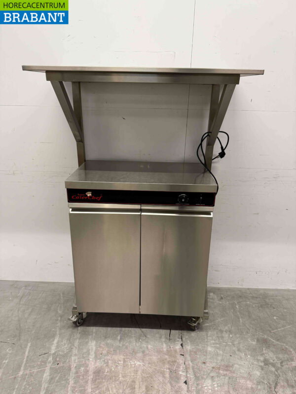 Chauffe-assiettes CaterChef en acier inoxydable 120 assiettes 230V Restauration