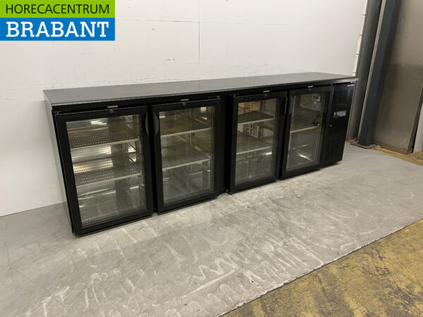 Maxxfrost Bar Cooler 4 portes pliantes 254 cm 230V Horeca – Image 3
