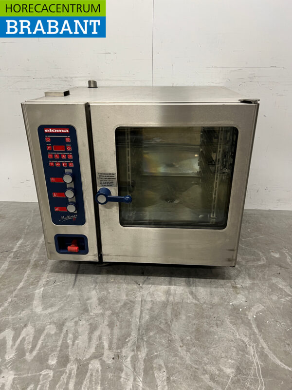 Four à vapeur Eloma Combisteamer en acier inoxydable 7 x 60/40 plaques 400V Horeca