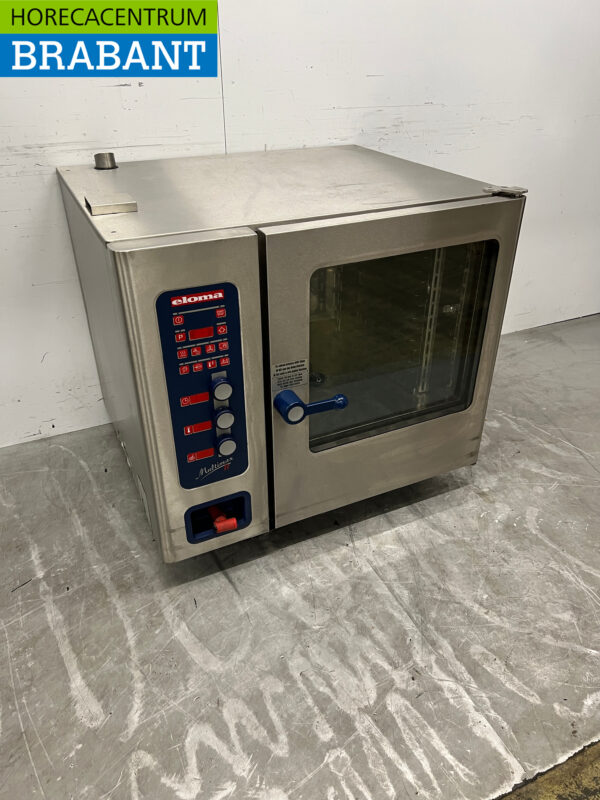 Four à vapeur Eloma Combisteamer en acier inoxydable 7 x 60/40 plaques 400V Horeca – Image 3