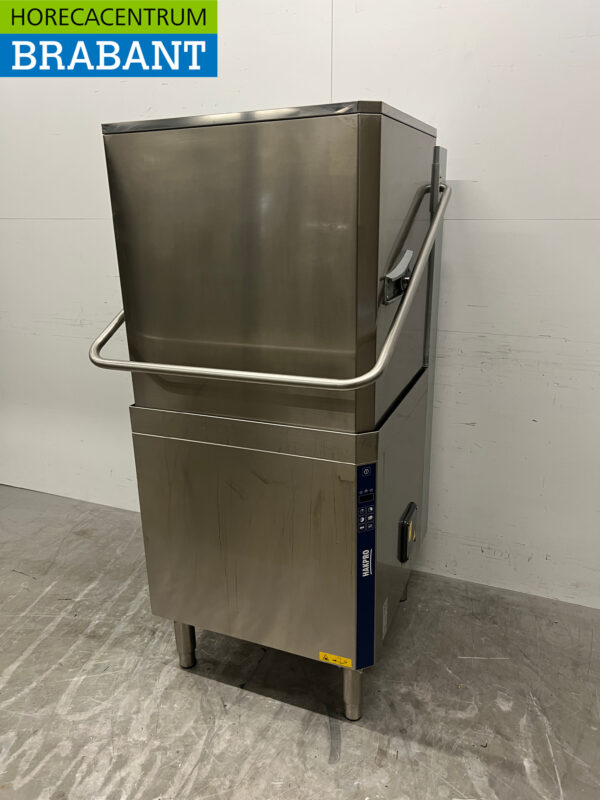 Lave-vaisselle coulissant Zanussi NHT8 en acier inoxydable Lave-vaisselle 400V Restauration – Image 2