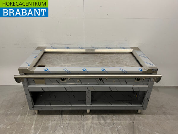 Gril Teppanyaki en acier inoxydable Gril Premium-line 144 cm GAS Horeca