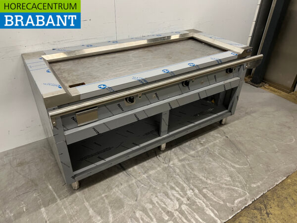 Gril Teppanyaki en acier inoxydable Gril Premium-line 144 cm GAS Horeca – Image 3