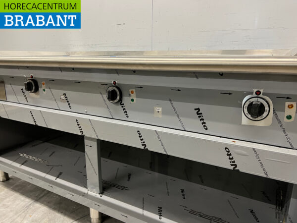 Gril Teppanyaki en acier inoxydable Gril Premium-line 144 cm GAS Horeca – Image 5