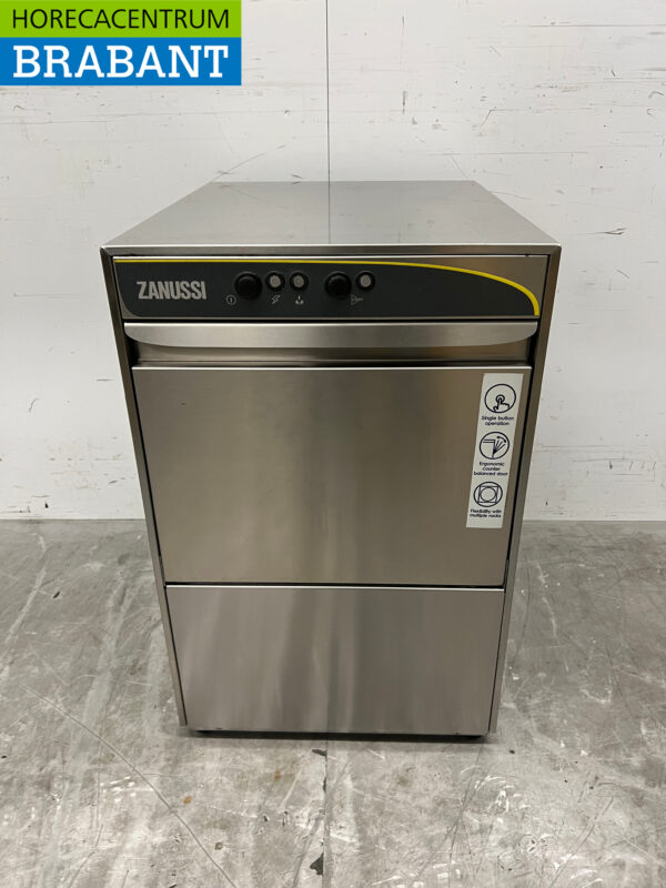 Lave-linge en verre Zanussi en acier inoxydable Lave-linge en verre 230V Restauration