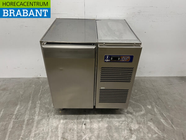 Établi réfrigéré en acier inoxydable 1 porte 77 cm 230V Horeca