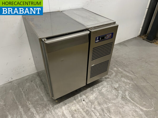 Établi réfrigéré en acier inoxydable 1 porte 77 cm 230V Horeca – Image 3