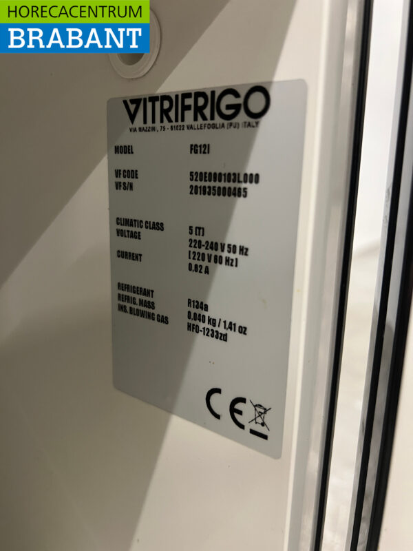 Vitrifrigo Refroidisseur de lait lait réfrigéré 230V Horeca – Image 5