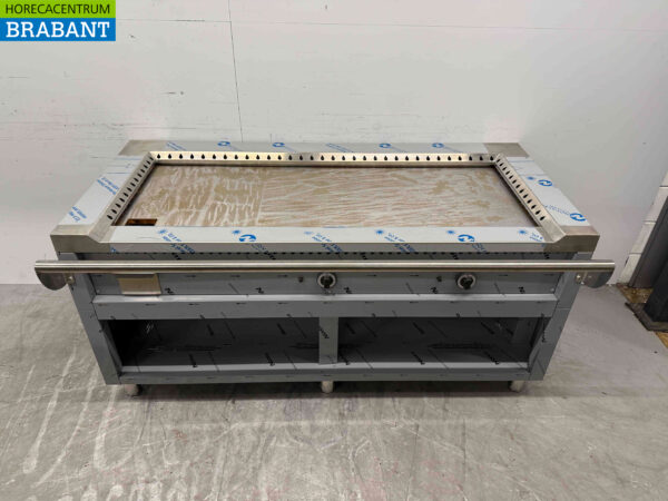 Gril Teppanyaki en acier inoxydable Gril Premium-line 174 cm GAS Horeca – Image 2