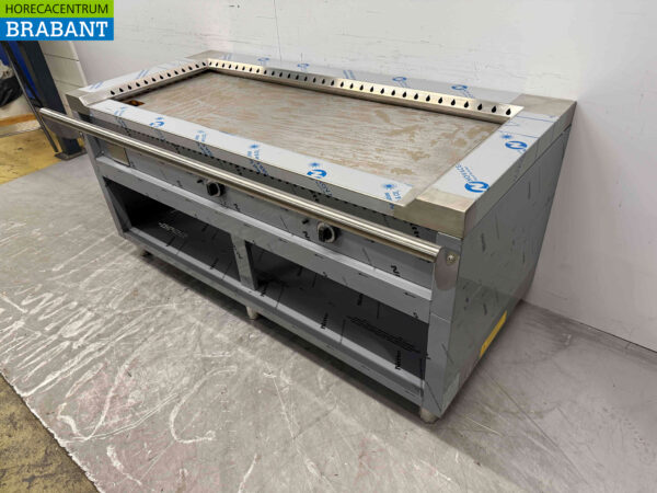 Gril Teppanyaki en acier inoxydable Gril Premium-line 174 cm GAS Horeca – Image 3