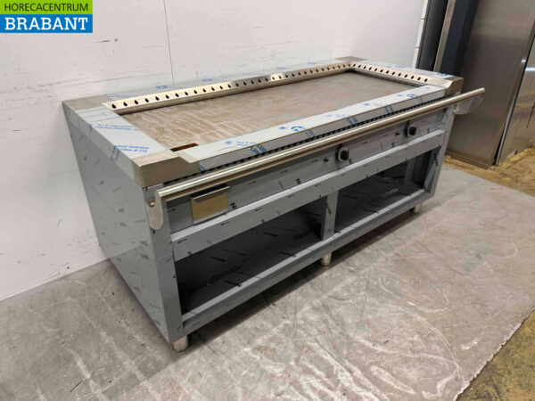 Gril Teppanyaki en acier inoxydable Gril Premium-line 174 cm GAS Horeca – Image 4