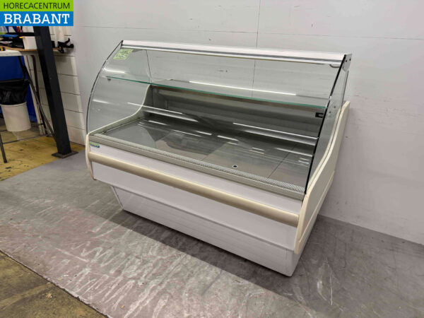 Trimco Vitrine réfrigérée Vitrine Snack 146 cm 230V Cafétéria Fries Tent Catering – Image 2