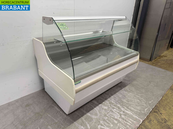 Trimco Vitrine réfrigérée Vitrine Snack 146 cm 230V Cafétéria Fries Tent Catering – Image 3