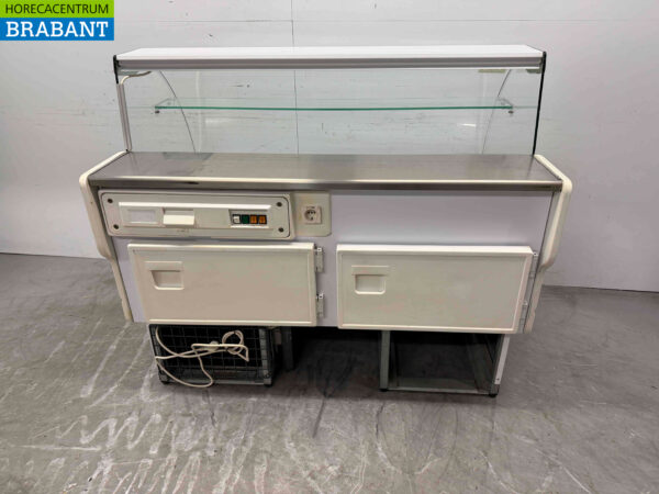 Trimco Vitrine réfrigérée Vitrine Snack 146 cm 230V Cafétéria Fries Tent Catering – Image 4