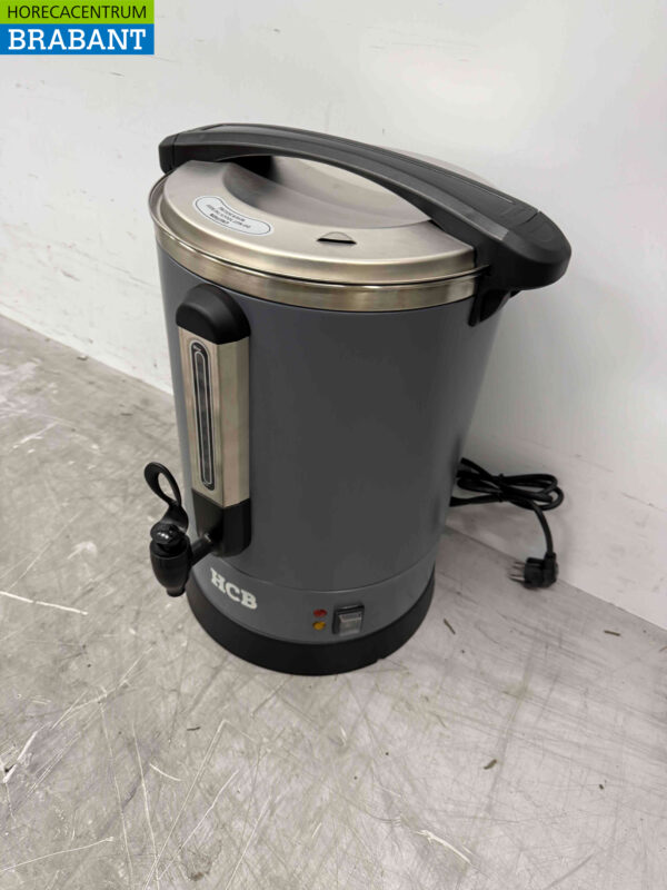 Machine à café percolateur à double paroi en acier inoxydable 14,3 litres 95 tasses 230V Horeca – Image 2
