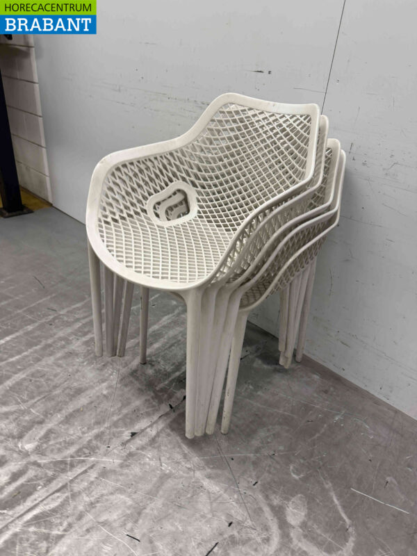 Chaises en plastique 5 pièces Catering – Image 2