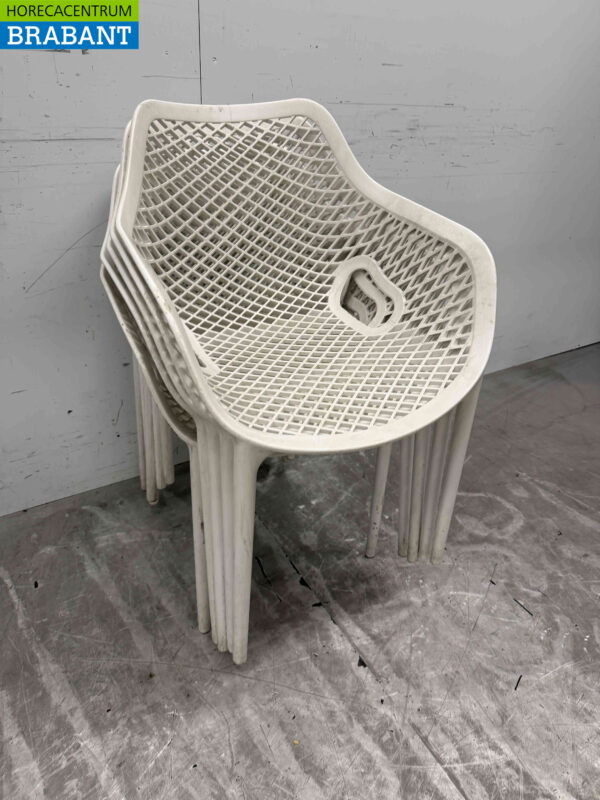 Chaises en plastique 5 pièces Catering – Image 3