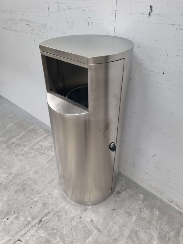 Poubelle Combisteel en acier inoxydable 40 ltr Restauration – Image 2
