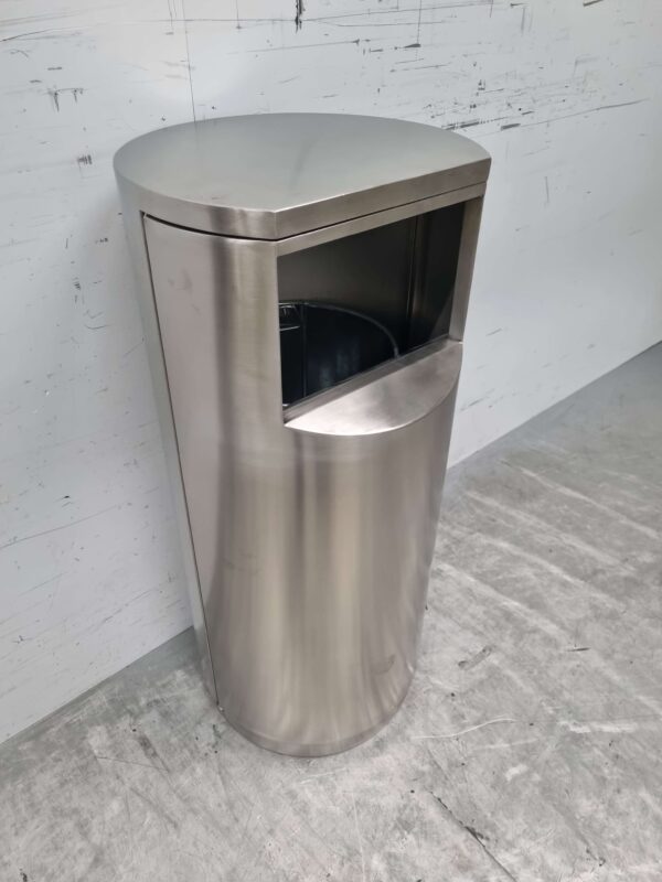Poubelle Combisteel en acier inoxydable 40 ltr Restauration – Image 3