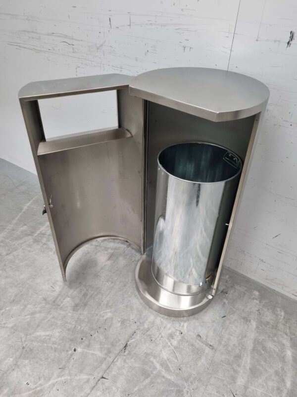 Poubelle Combisteel en acier inoxydable 40 ltr Restauration – Image 4