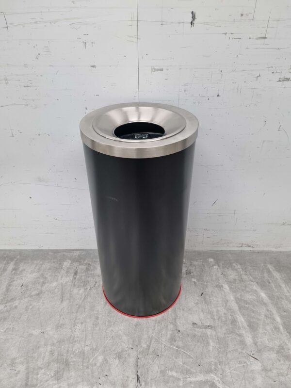 Poubelle Combisteel en acier inoxydable Extincteur de flamme 35 ltr Restauration