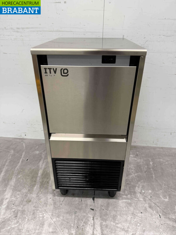 Machine à glaçons ITV Quasar en acier inoxydable Machine à glaçons 33 kg p/d 230V Horeca