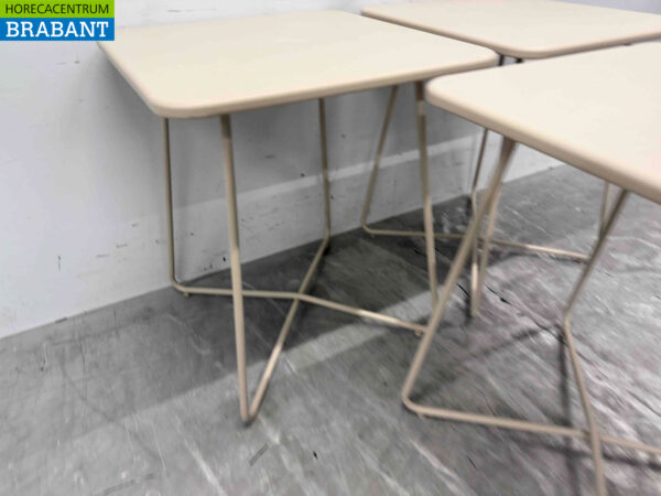 Table Table à manger 60 x 60 x 71 cm 3 pièces Horeca – Image 4