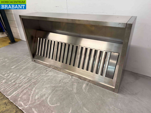 Hotte aspirante en acier inoxydable hotte 180 x 95 cm Modèle de boîte Horeca – Image 2