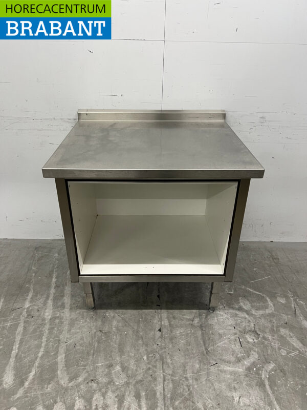 Table de travail en acier inoxydable 85 x 75 x 90,5 cm Restauration