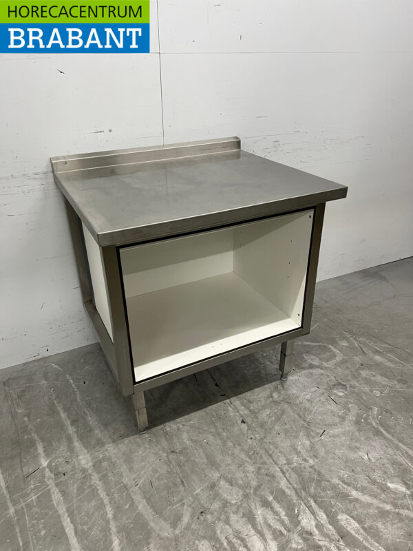 Table de travail en acier inoxydable 85 x 75 x 90,5 cm Restauration – Image 3
