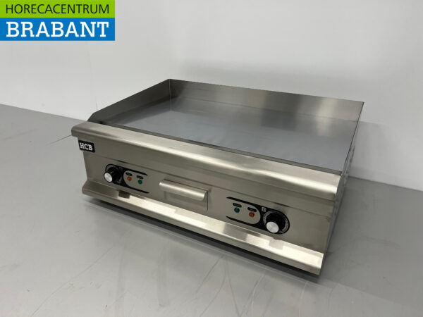 Planche à griller en acier inoxydable Planche à griller en chrome 75 cm 400V Horeca – Image 2