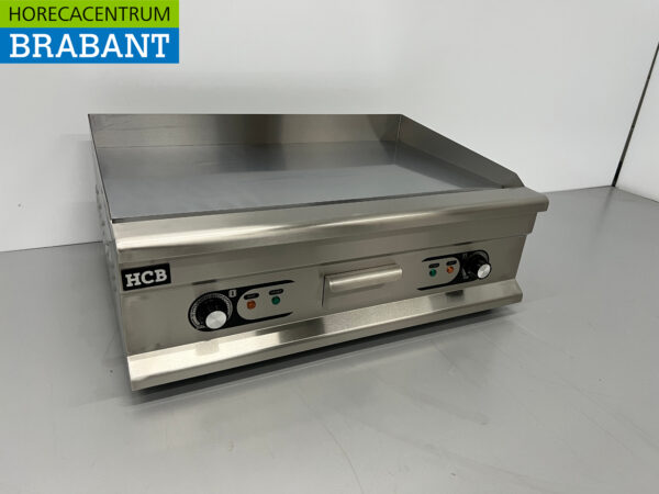 Planche à griller en acier inoxydable Planche à griller en chrome 75 cm 400V Horeca – Image 3