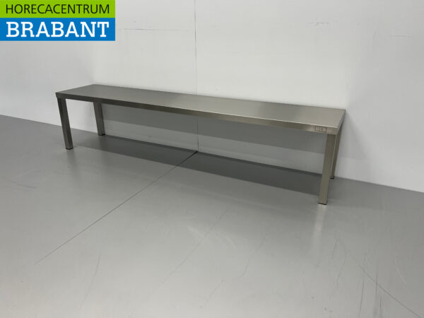 Pont Etagère en acier inoxydable 180 x 35 x 40 cm Restauration – Image 2