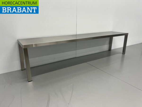 Pont Etagère en acier inoxydable 180 x 35 x 40 cm Restauration – Image 3