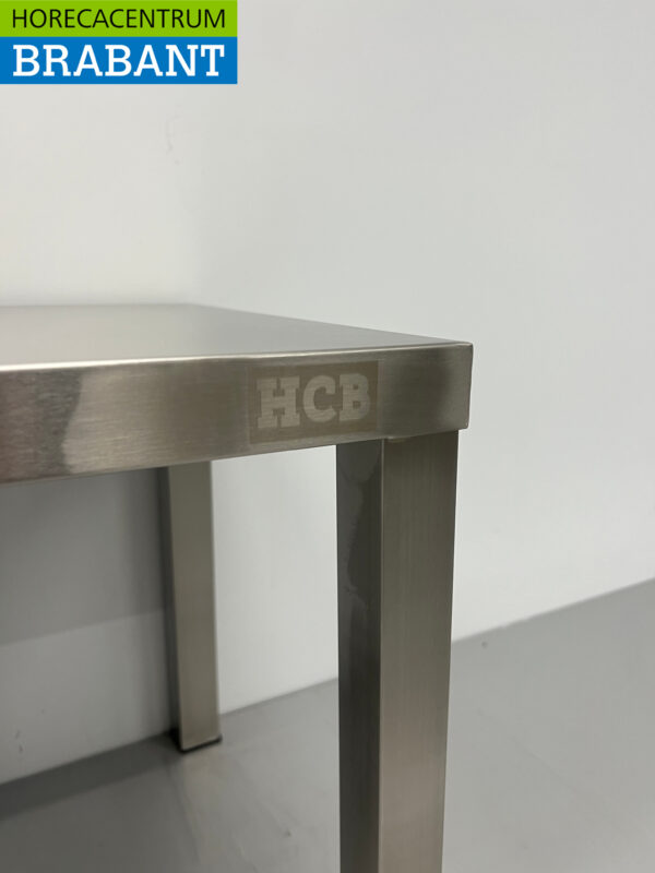 Pont Etagère en acier inoxydable 180 x 35 x 40 cm Restauration – Image 4