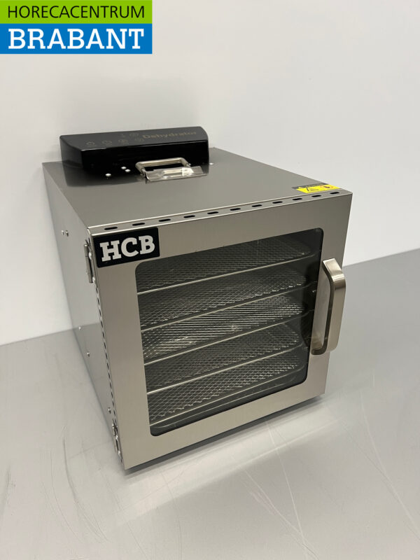 Déshydrateur alimentaire en acier inoxydable Déshydrateur de fruits 6 grilles 230V Horeca – Image 3