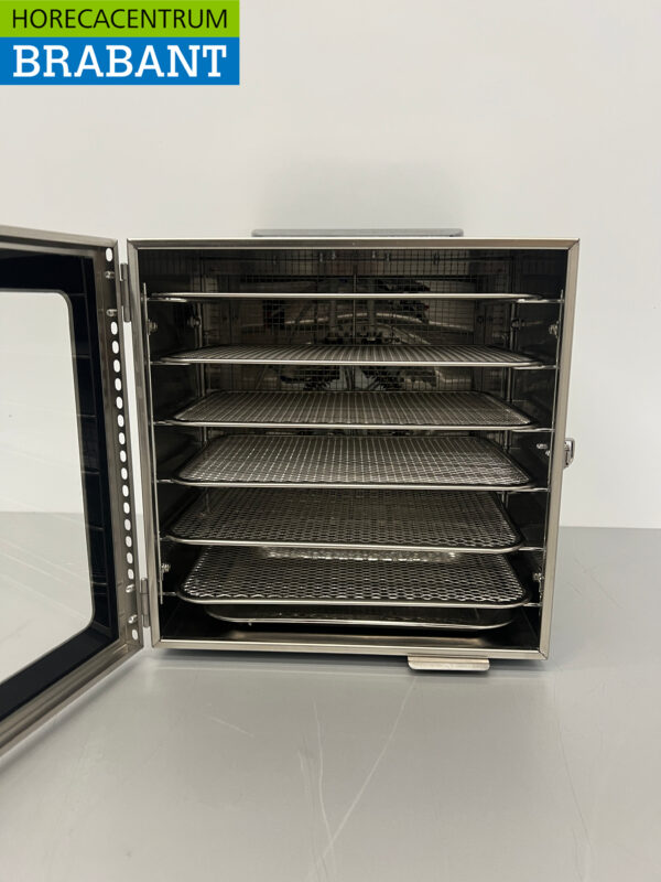 Déshydrateur alimentaire en acier inoxydable Déshydrateur de fruits 6 grilles 230V Horeca – Image 4